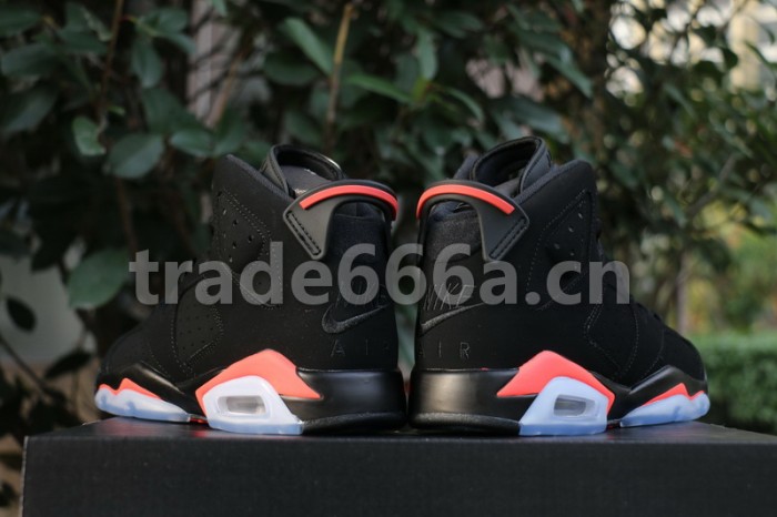 Authentic Air Jordan 6 “Black Infrared” Nike GS