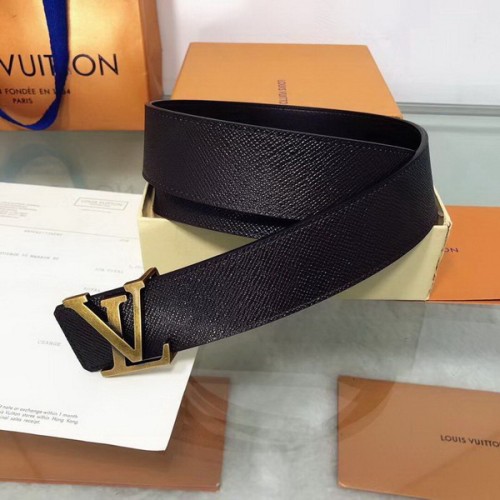 Super Perfect Quality LV Belts(100% Genuine Leather Steel Buckle)-1811