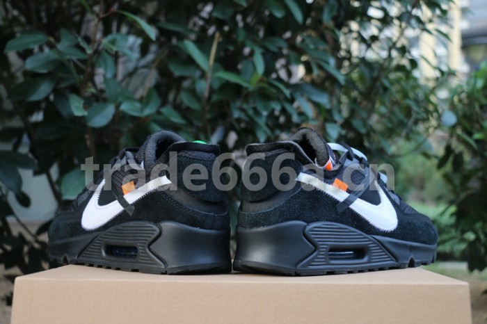 Authentic OFF-WHITE x Nike Air Max 90 Black