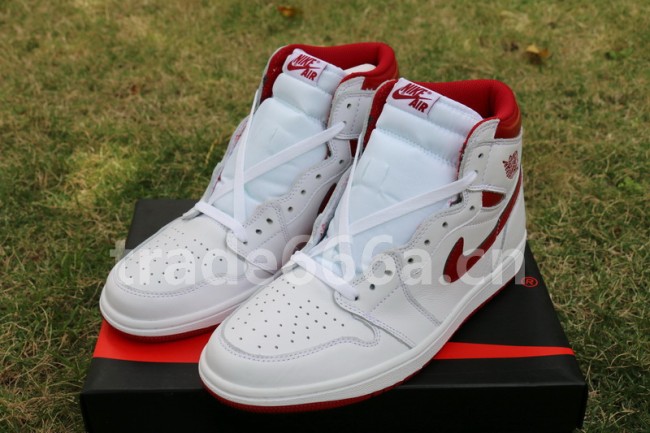 Authentic Air Jordan 1 OG High “Metallic Red”