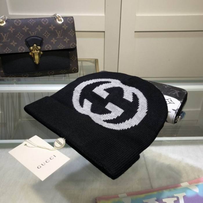 G Wool Cap Scarf AAA-158