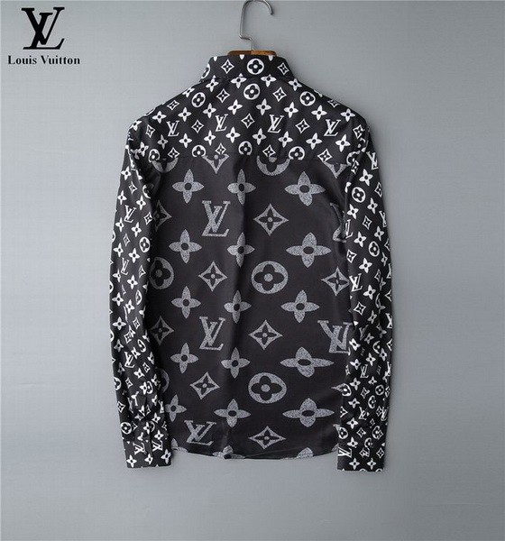 LV long sleeve shirt men-038(M-XXXL)