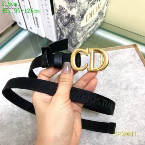 Super Perfect Quality Dior Belts(100% Genuine Leather,steel Buckle)-400