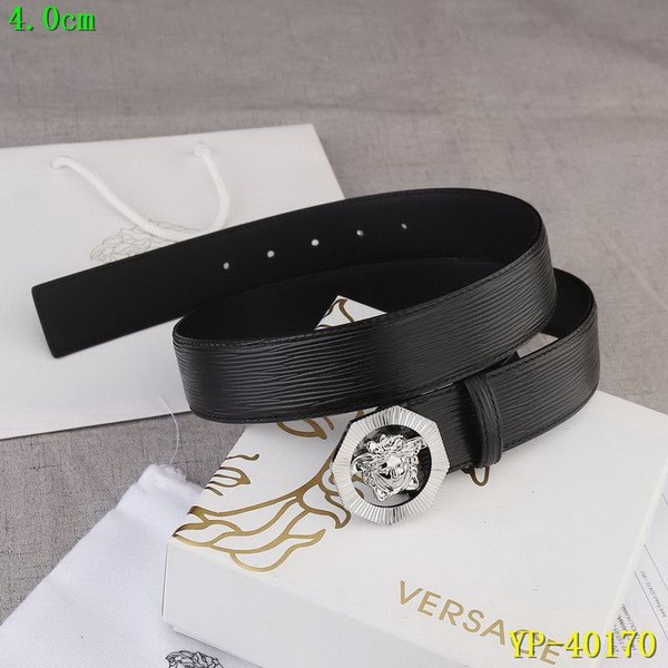 Super Perfect Quality Versace Belts(100% Genuine Leather,Steel Buckle)-087