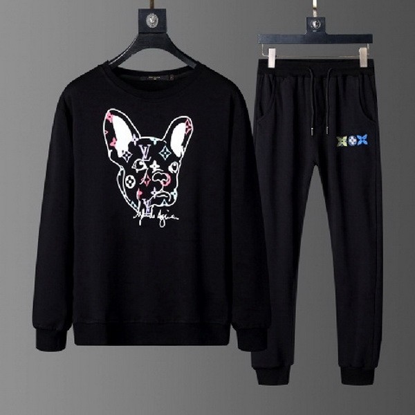 LV long sleeve men suit-071(M-XXXL)