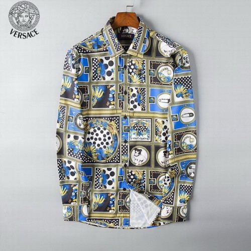 Versace long sleeve shirt men-068(S-XXXL)