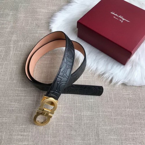 Super Perfect Quality Ferragamo Belts(100% Genuine Leather,steel Buckle)-981