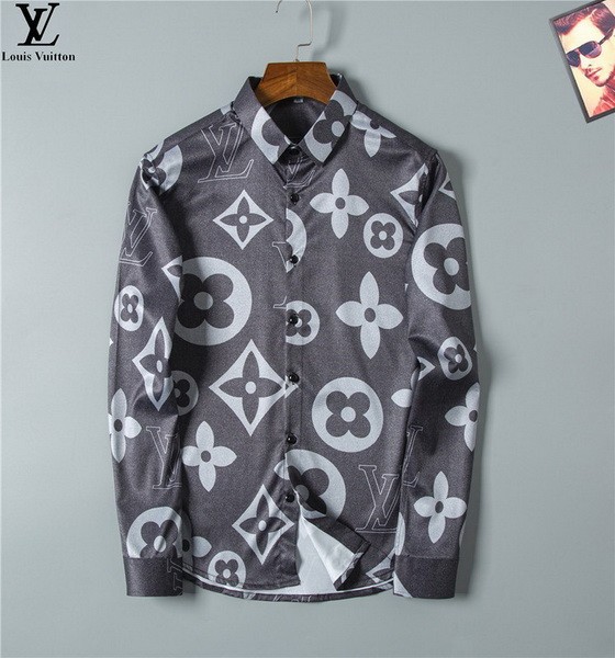 LV long sleeve shirt men-119(M-XXXL)