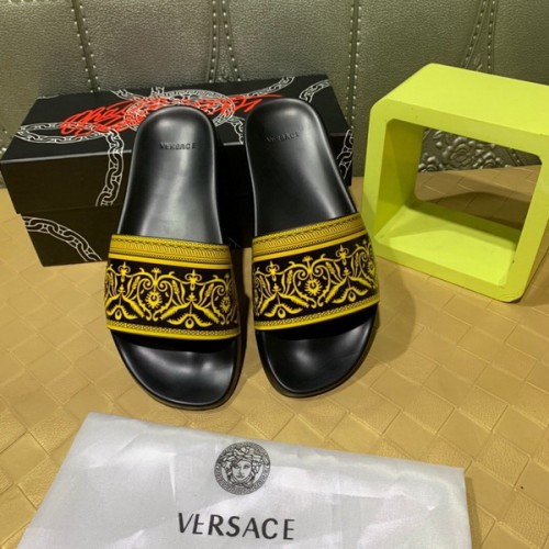 Versace men slippers AAA-243