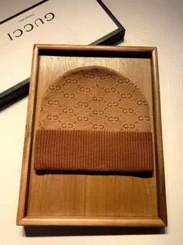 G Wool Cap Scarf AAA-078