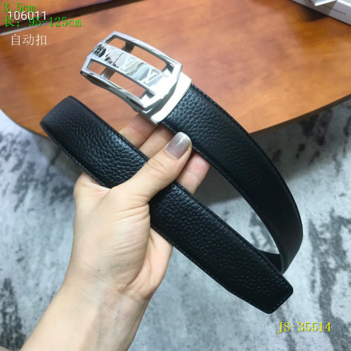 Super Perfect Quality LV Belts(100% Genuine Leather Steel Buckle)-2495