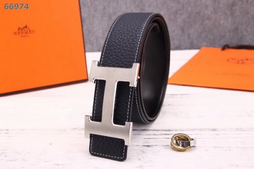Super Perfect Quality Hermes Belts(100% Genuine Leather,Reversible Steel Buckle)-134