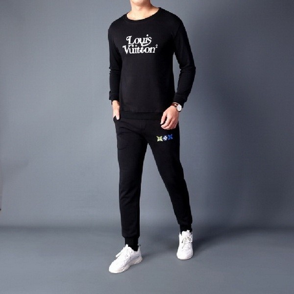 LV long sleeve men suit-060(M-XXXL)