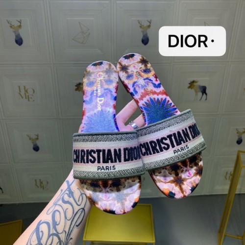 Dior women slippers AAA-019