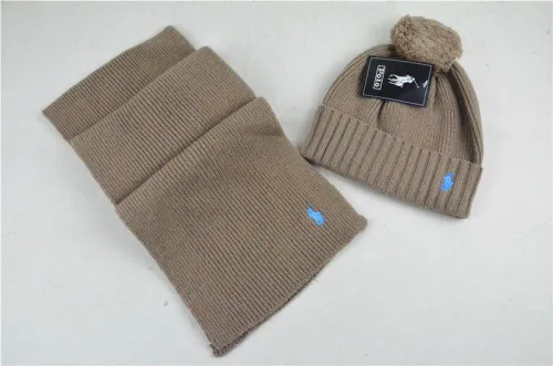 POLO Wool Cap Scarf AAA-019