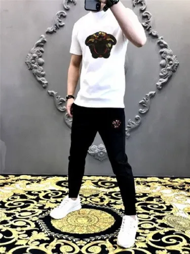 Versace short sleeve men suit-069(M-XXXL)