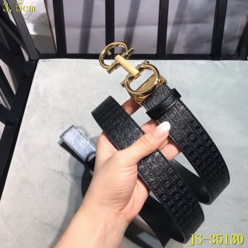 Super Perfect Quality Ferragamo Belts(100% Genuine Leather,steel Buckle)-998