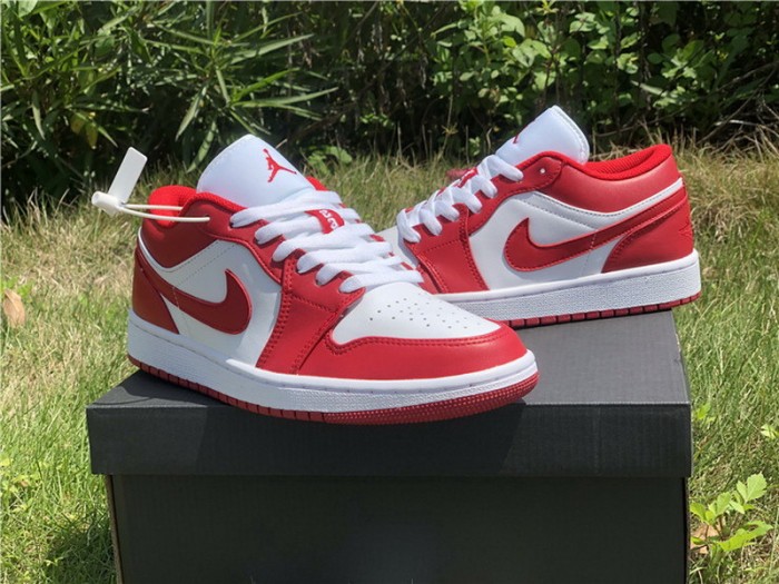 Authentic Air Jordan 1 Low Gym Red