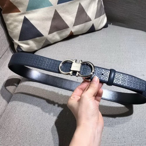 Super Perfect Quality Ferragamo Belts(100% Genuine Leather,steel Buckle)-973