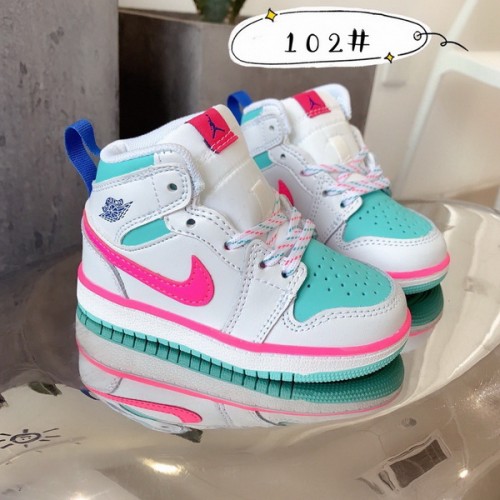 Jordan 1 kids shoes-181