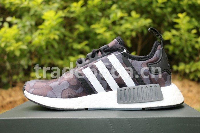 Authentic BAPE x AD NMD Black
