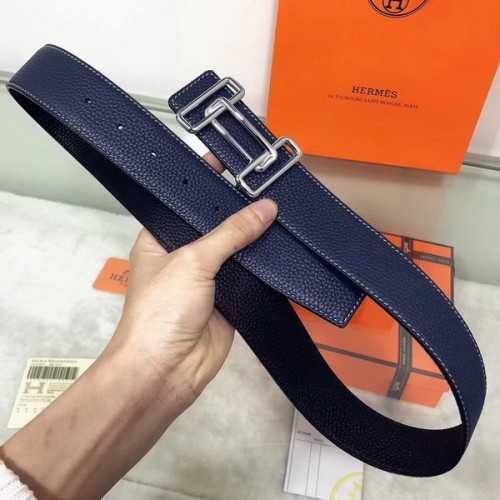 Super Perfect Quality Hermes Belts(100% Genuine Leather,Reversible Steel Buckle)-458