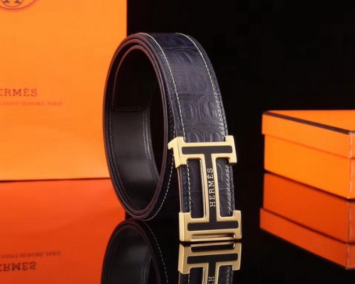 Super Perfect Quality Hermes Belts(100% Genuine Leather,Reversible Steel Buckle)-125
