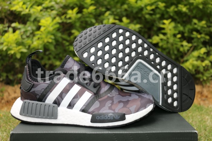 Authentic BAPE x AD NMD Black
