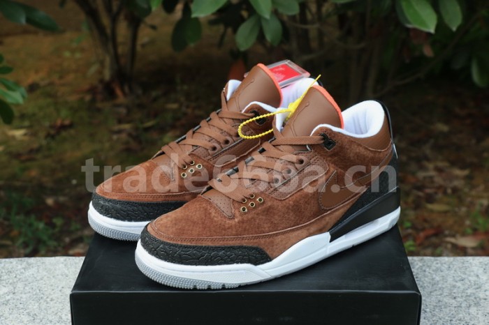 Authentic Air Jordan 3 Tinker Chocolate