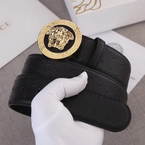 Super Perfect Quality Versace Belts(100% Genuine Leather,Steel Buckle)-542