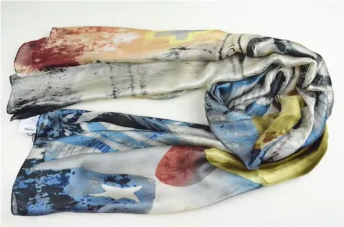 CHAL Silk Scarf AAA-138