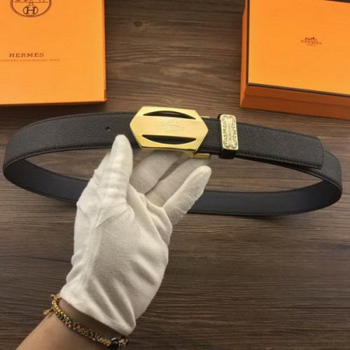 Super Perfect Quality Hermes Belts(100% Genuine Leather,Reversible Steel Buckle)-189