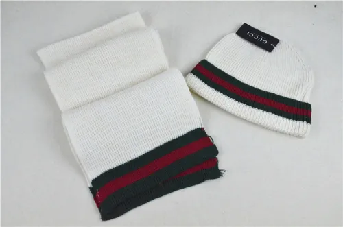 G Wool Cap Scarf AAA-029