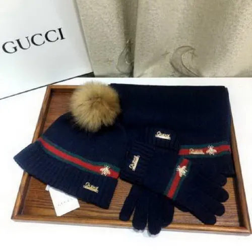 G Wool Cap Scarf AAA-146