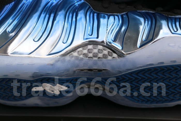 Authentic Nike Air Foamposite One “Blue Mirror”
