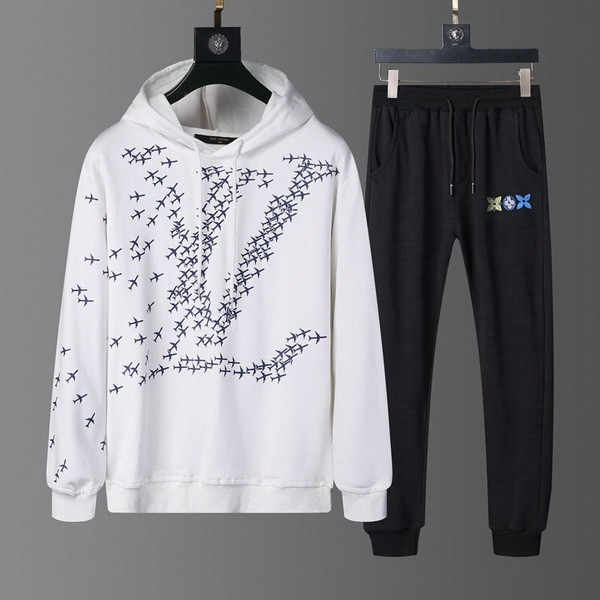 LV long sleeve men suit-050(M-XXXL)