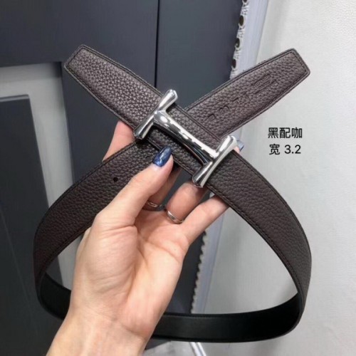 Super Perfect Quality Hermes Belts(100% Genuine Leather,Reversible Steel Buckle)-555