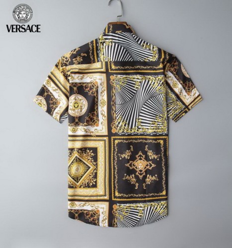 Versace short sleeve shirt men-011(S-XXXL)