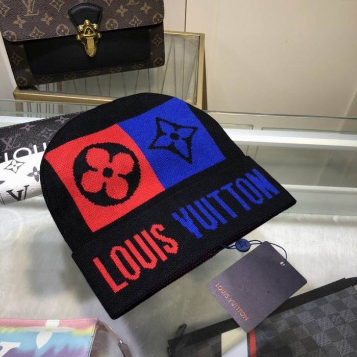 LV Wool Cap Scarf AAA-146