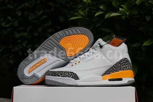 Authentic Air Jordan 3 WMNS “Laser Orange” Women Size