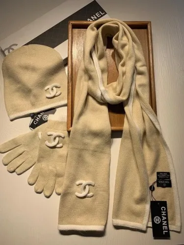CHAL Wool Cap Scarf AAA-157