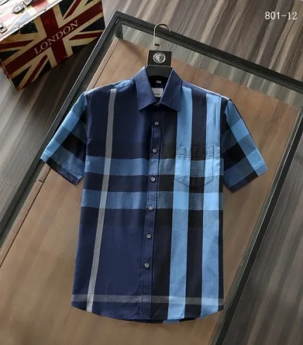 Burberry shirt sleeve men-014(M-XXL)