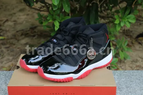 Authentic Air Jordan 11 Bred 2019