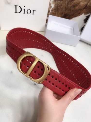 Super Perfect Quality Dior Belts(100% Genuine Leather,steel Buckle)-324