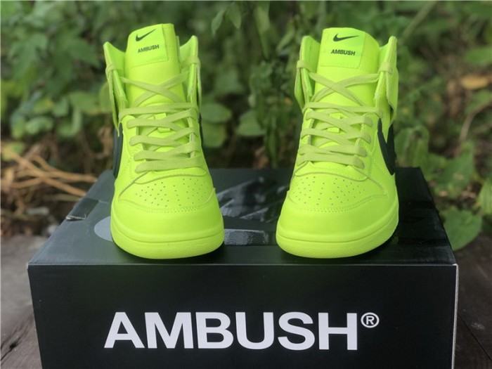 Authentic AMBUSH x Nike Dunk High Green