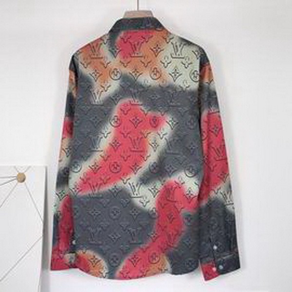LV long sleeve shirt men-003(M-XXL)