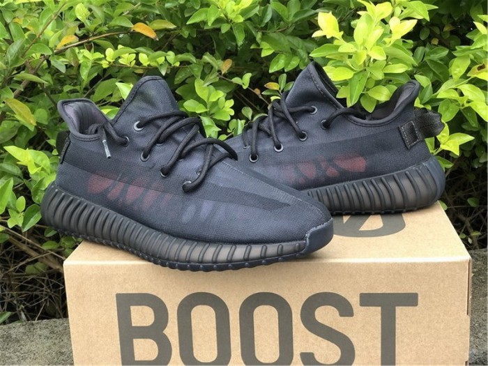 Authentic Yeezy Boost 350 V2 Mon Black