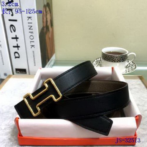 Super Perfect Quality Hermes Belts(100% Genuine Leather,Reversible Steel Buckle)-761