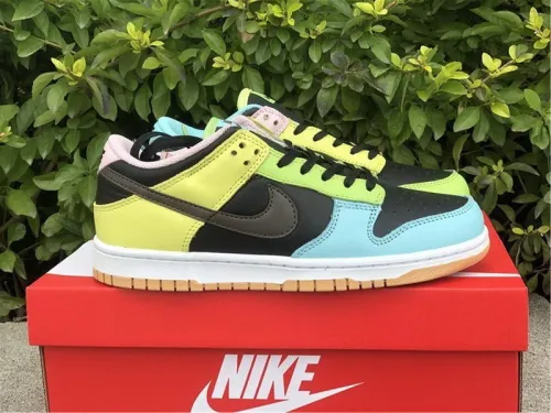 Authentic Nike Dunk Low SE Free 99 Black