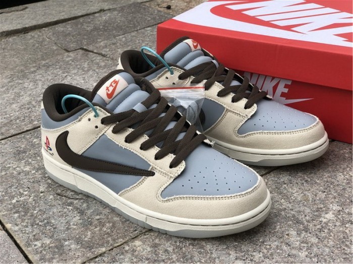 Authentic PlayStation x Travis Scott x Nike Dunk Low